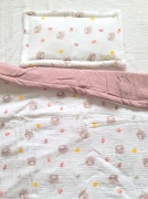 Set chăn ga gối đệm bằng vải muslin vải xô mềm mại